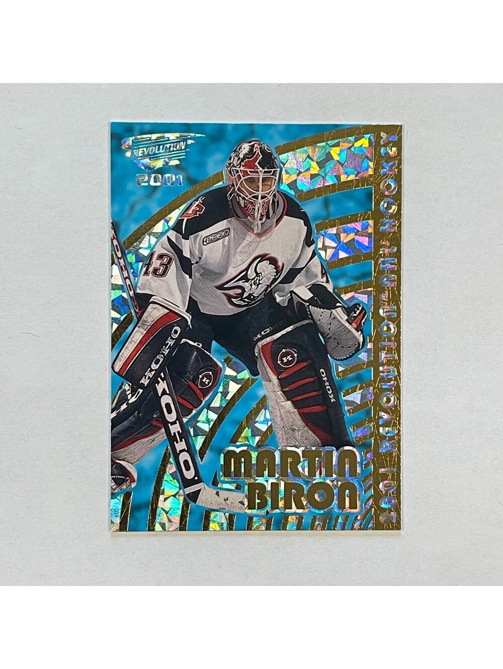 2000-01 Pacific Revolution #15 Martin Biron Buffalo Sabres Card